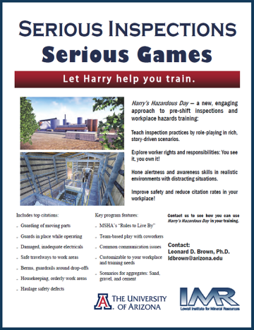 Serious games flyer